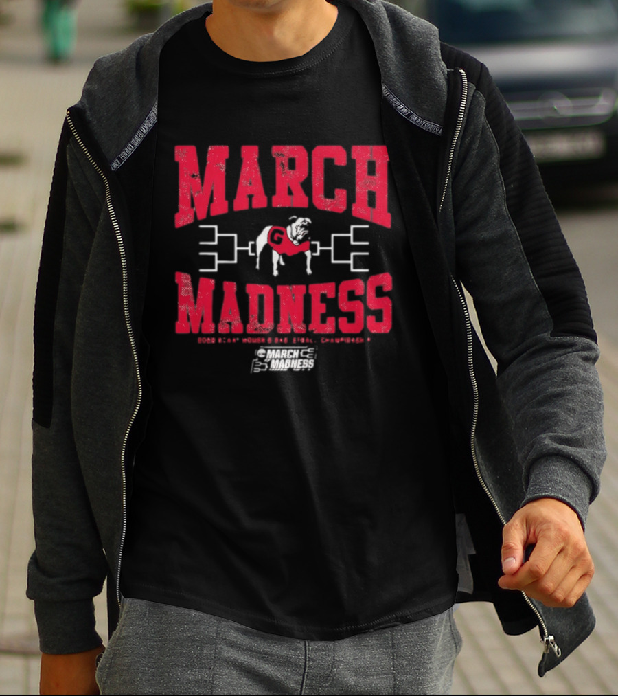 Georgia Bulldogs March Madness 2026 Basketball Bracket Competition T-Shirt