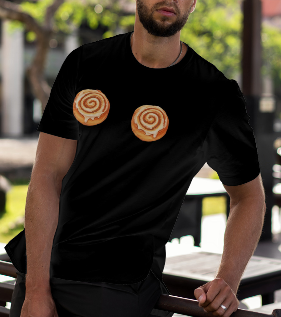 Harry Nice Buns Cinnamon Roll Humor T-Shirt