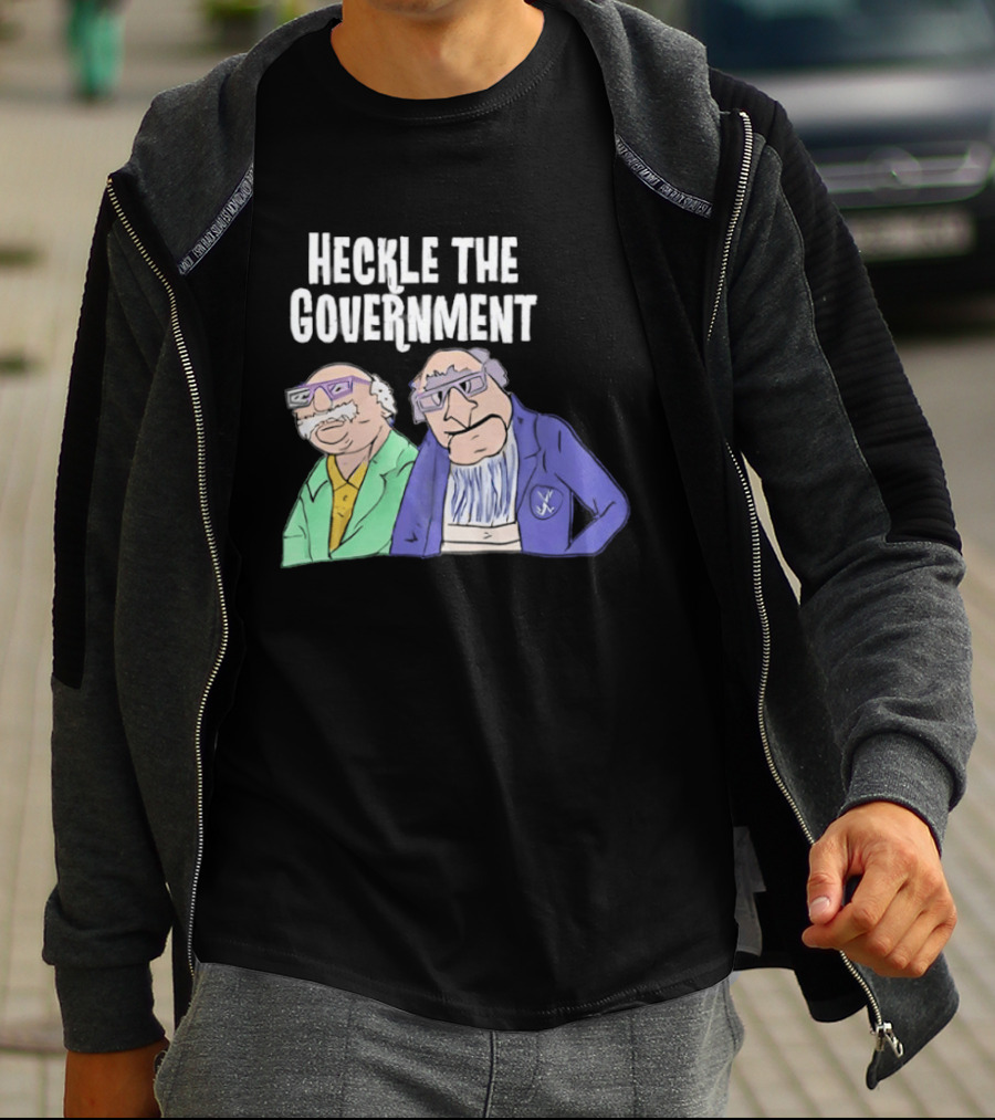 Heckle The Government Statler Waldorf Muppets T-Shirt
