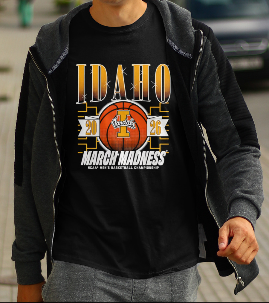 Idaho Vandals 2026 NCAA Men's Basketball Championship March Madness T-Shirt