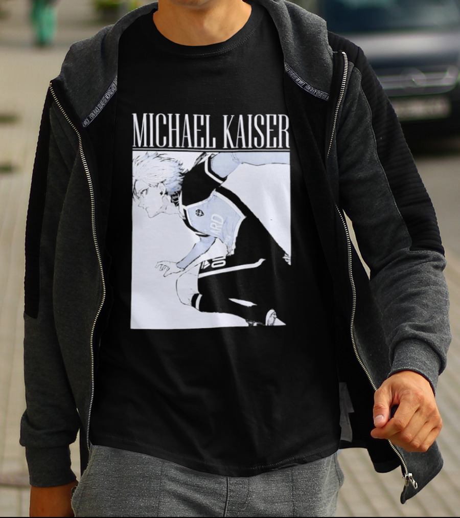 Michael Kaiser Blue Lock Anime Soccer Player T-Shirt