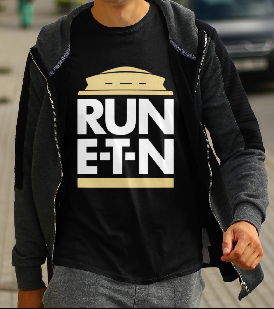 New Orleans Saints Run ETN Stadium Motif T-Shirt