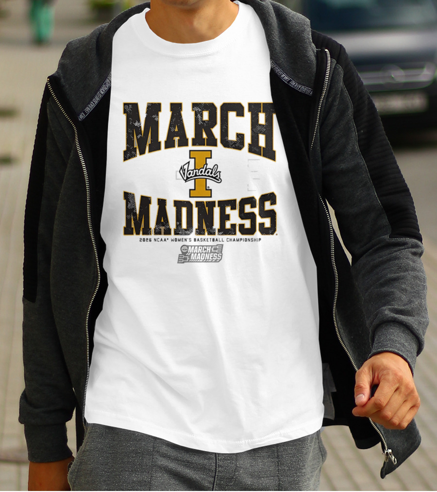 Idaho Vandals 2026 NCAA Women's Basketball March Madness T-Shirt