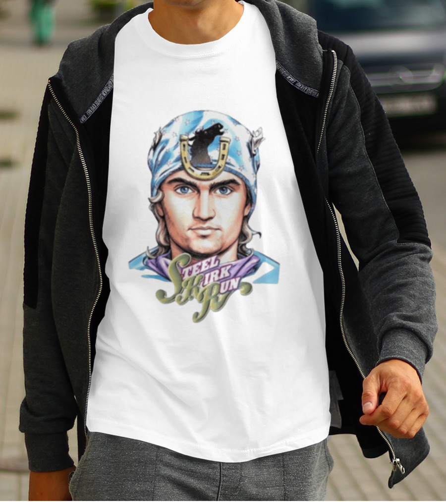 Steel Kirk Run Johnny Kirkstar T-Shirt