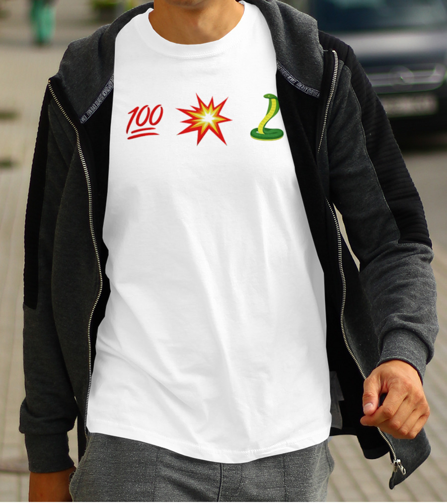 Wilt Bam Kobe 100 Explosion Snake T-Shirt