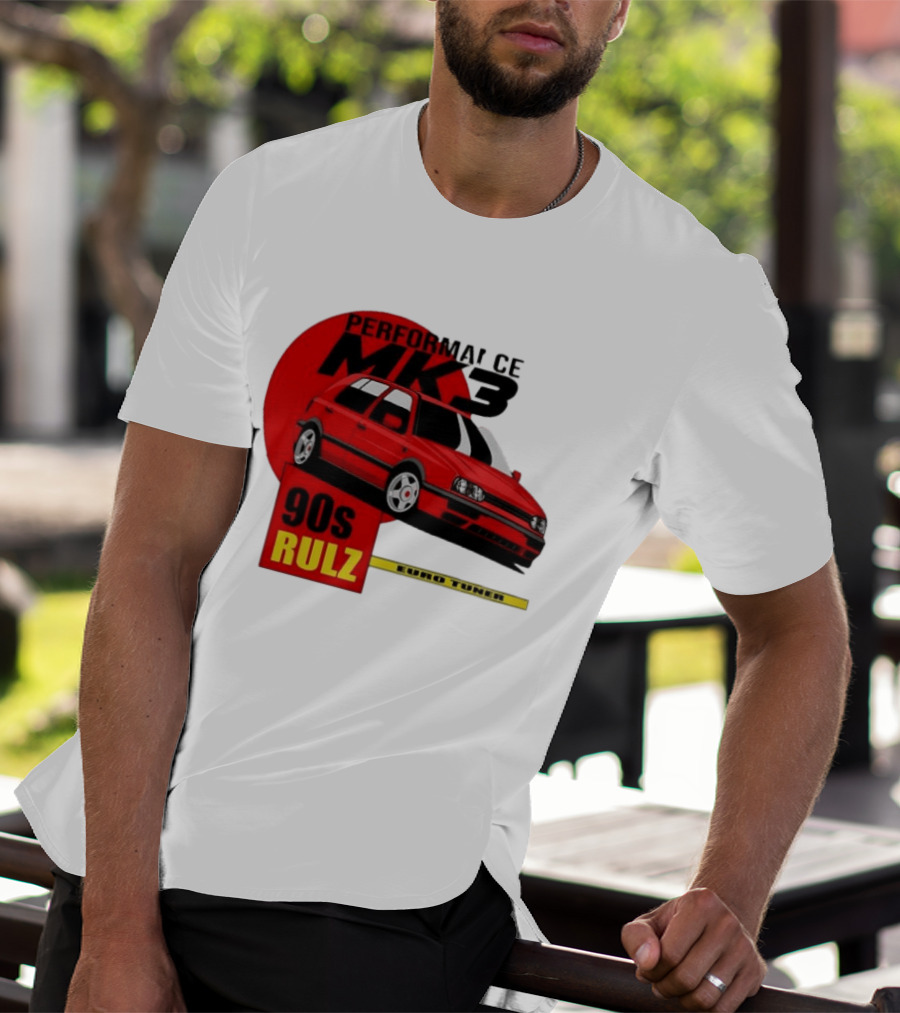 Performance MK3 90s Rulz Euro Tuner T-Shirt