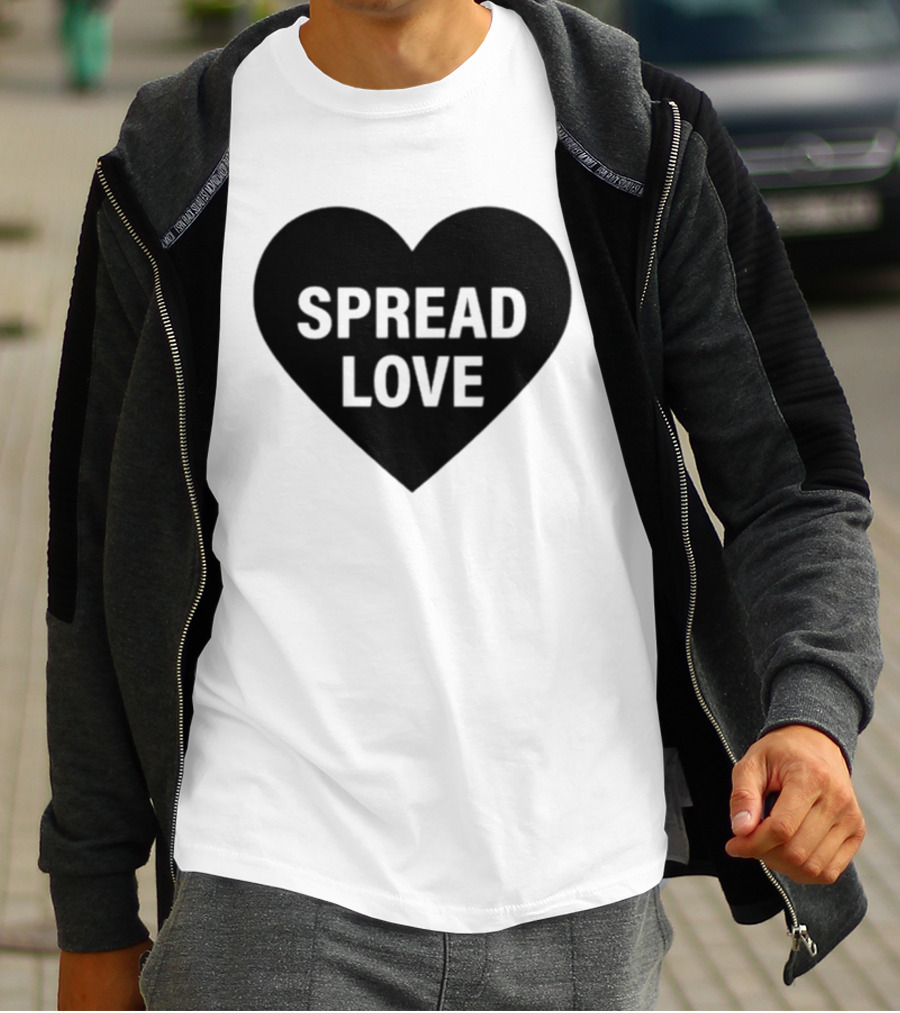 Pizza Movie Jack Martin Spread Love Heart T-Shirt