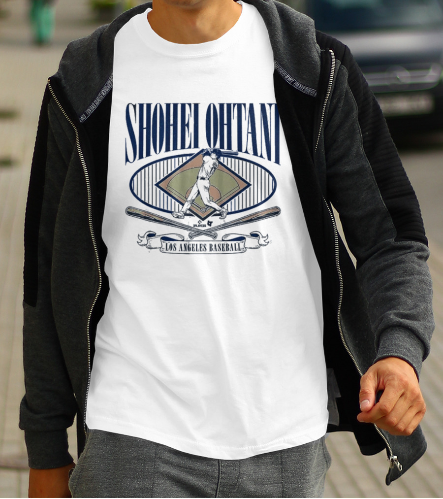 Shohei Ohtani Los Angeles Baseball Diamond Standouts T-Shirt