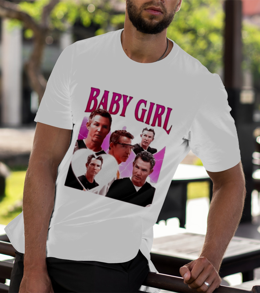BABY GIRL Dr. Jack Abbot Collage Fashion Trend T-Shirt