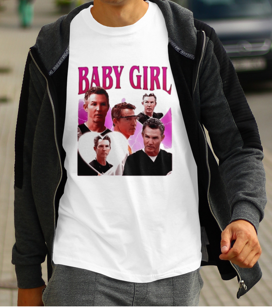 BABY GIRL Dr. Jack Abbot Collage Fashion Trend T-Shirt