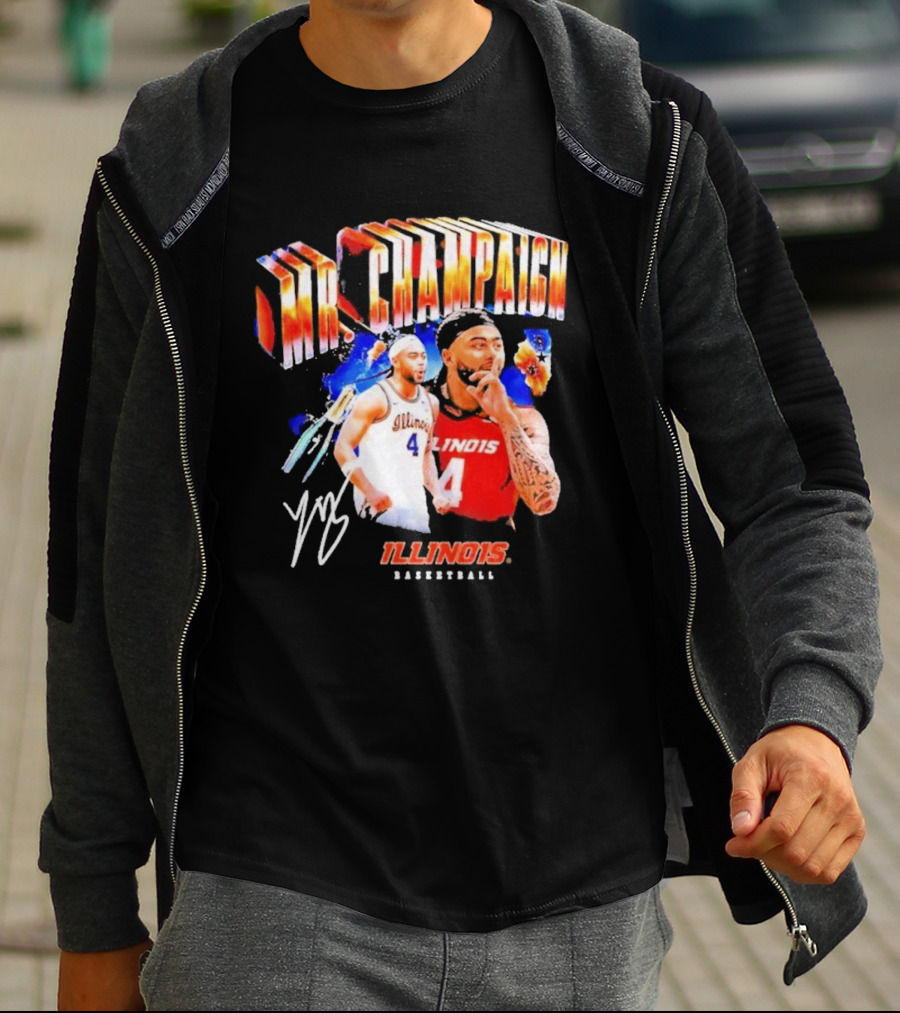 Mr Champaign Kylan Boswell Illinois Basketball T-Shirt