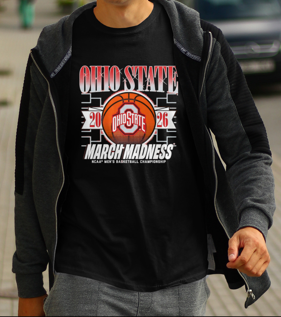 Ohio State Buckeyes 2026 March Madness NCAA Men's Basketball Championship T-Shirt