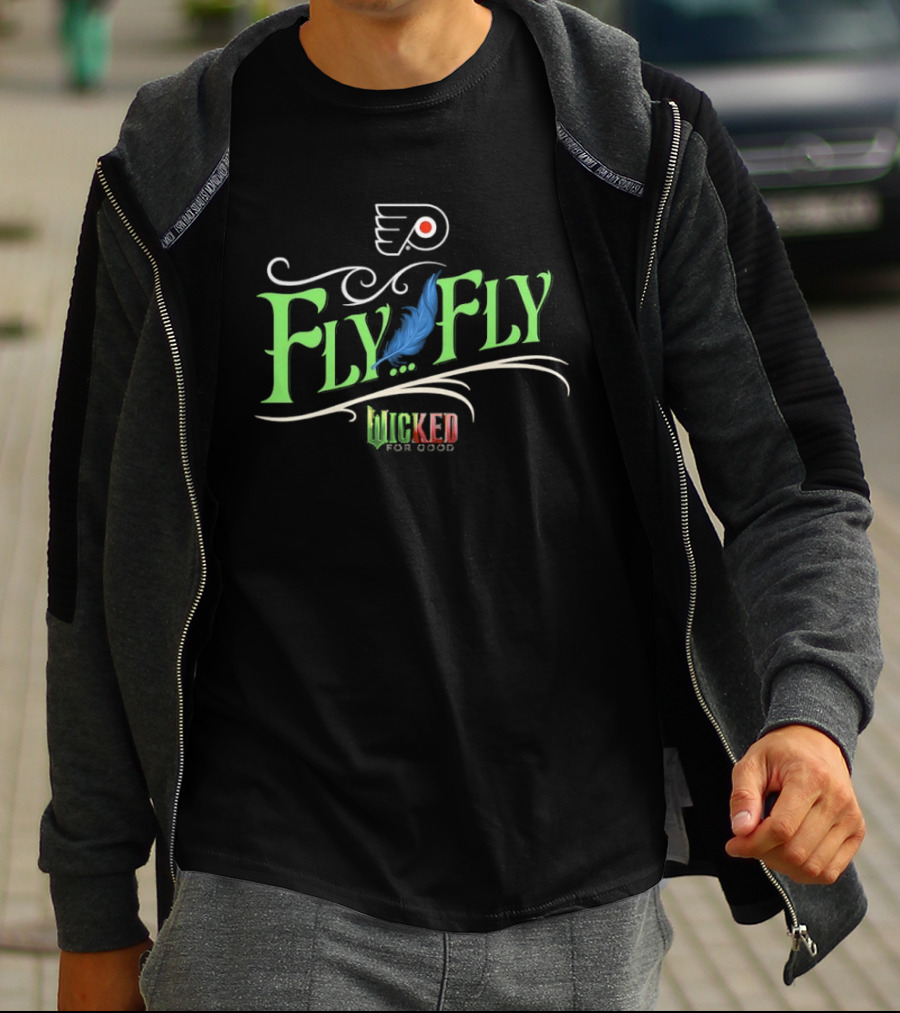Philadelphia Flyers Fly Fly Wicked For Good T-Shirt