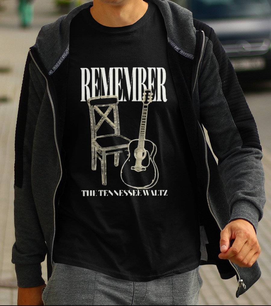 Remember The Tennessee Waltz Chair And Guitar T-Shirt