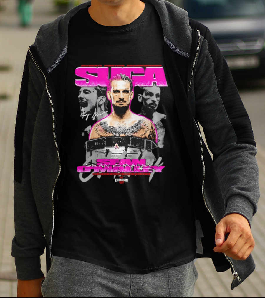 Sean O'Malley UFC Suga Freedom 250 T-Shirt