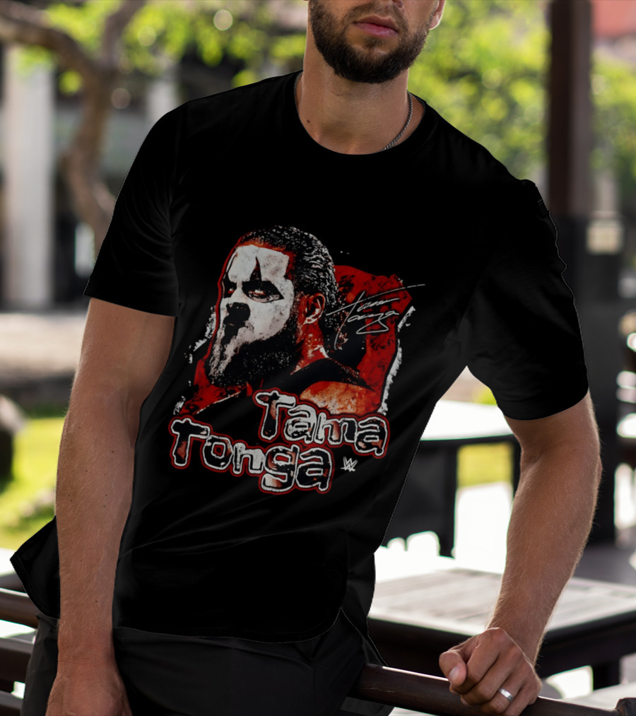Tama Tonga WWE Grunge Style Design Signature T-Shirt