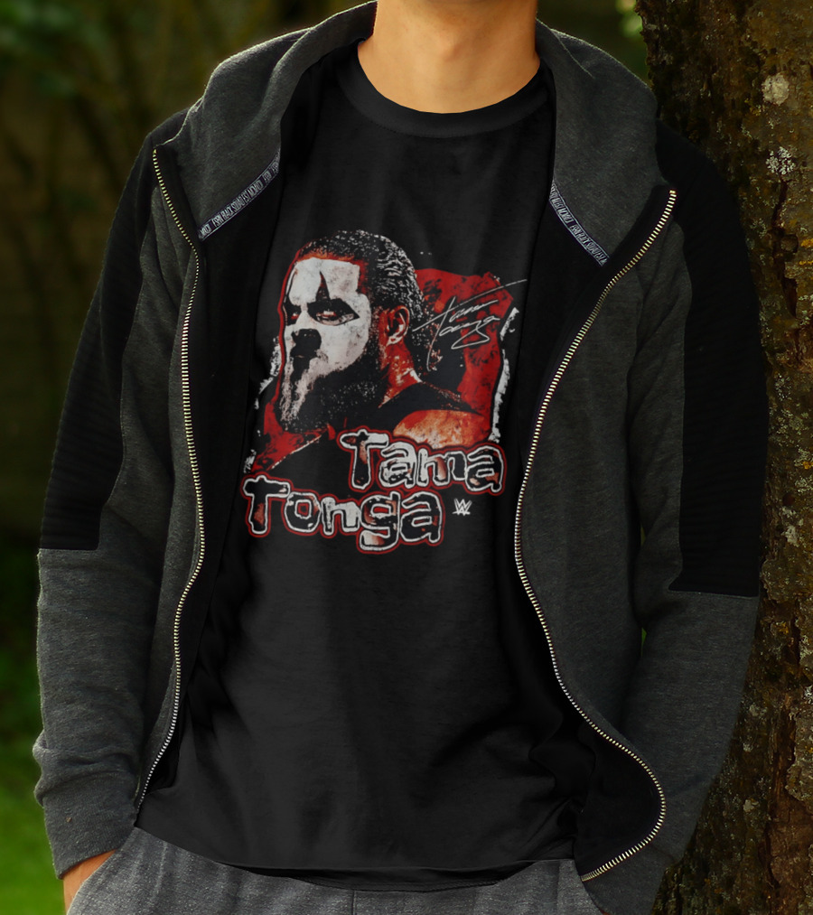 Tama Tonga WWE Grunge Style Design Signature T-Shirt