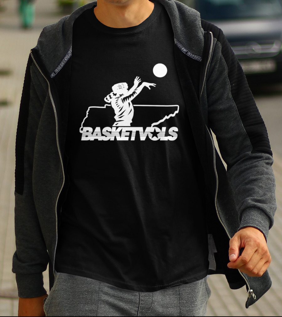 Tennessee Jumpshot Basketvols Basketball Player T-Shirt