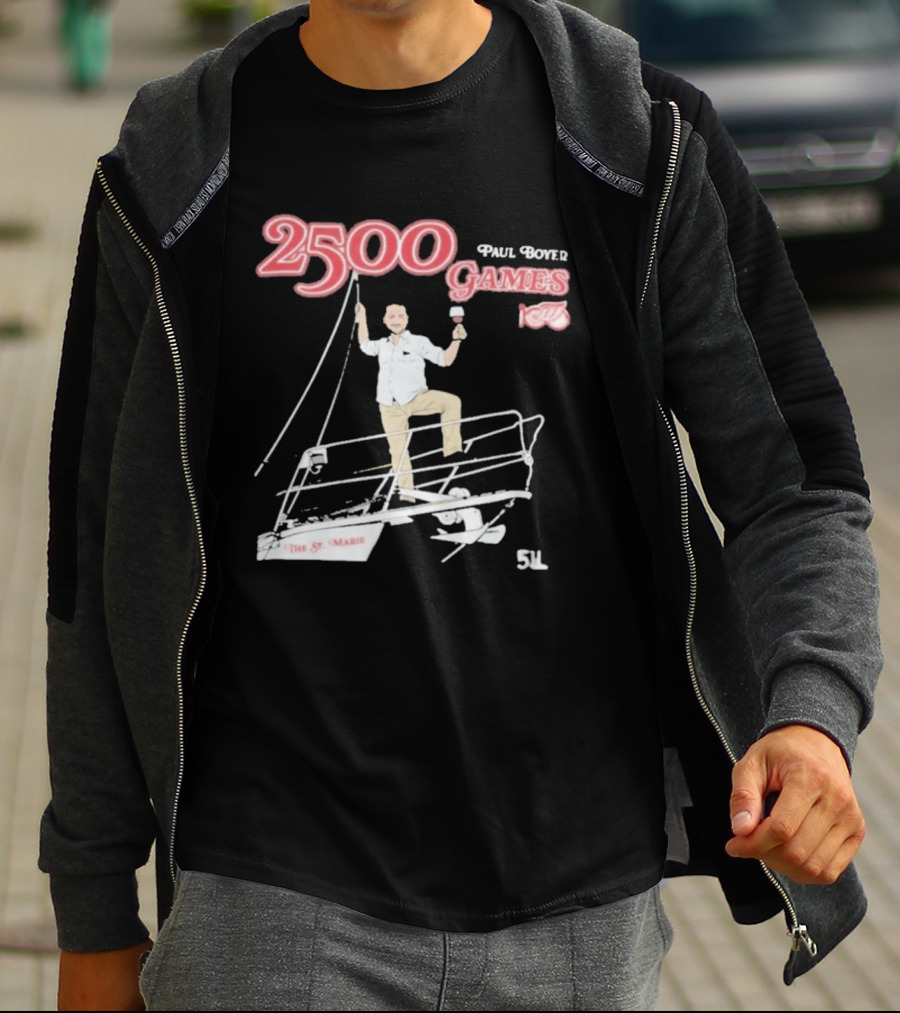 2500 Games Paul Boyer The St. Marie T-Shirt