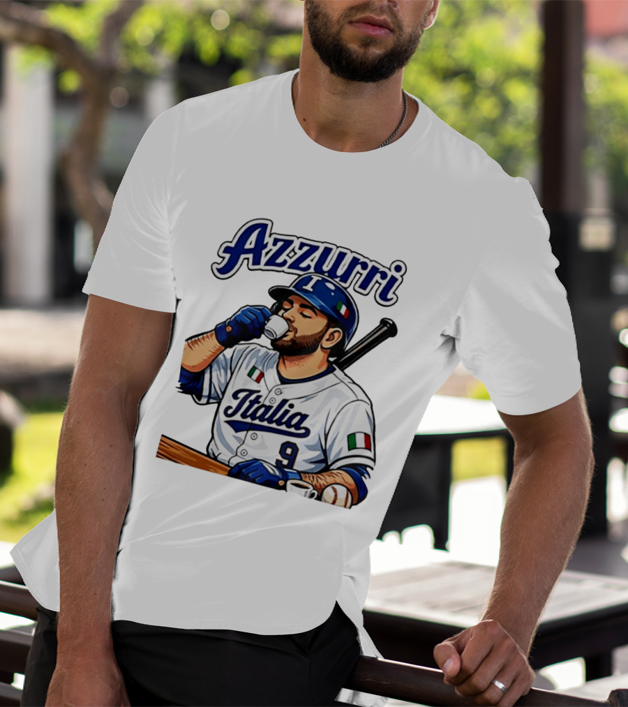 Italia Azzurri WBC Baseball Vinnie Pasquantino 2026 T-Shirt