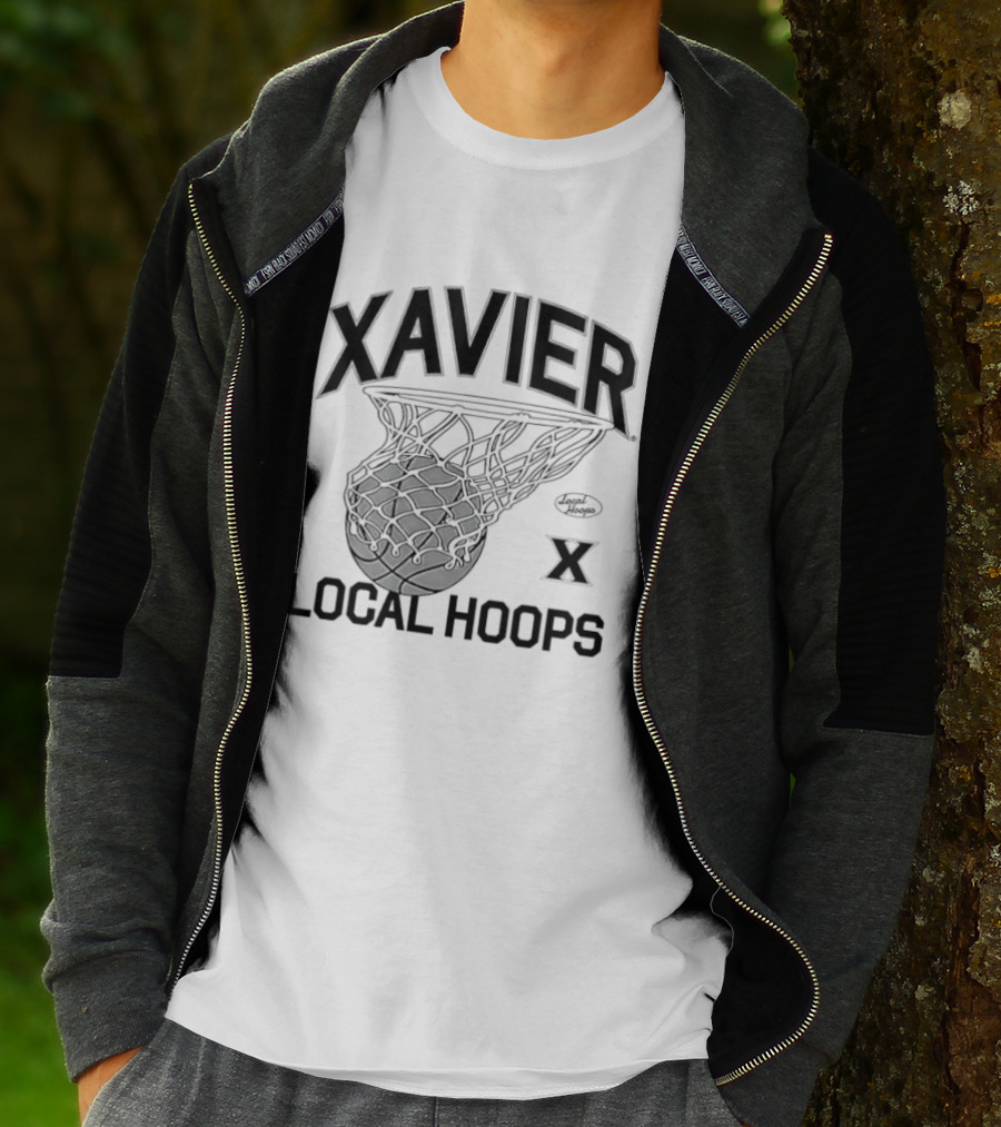 Xavier Basketball Local Hoops Team Spirit T-Shirt