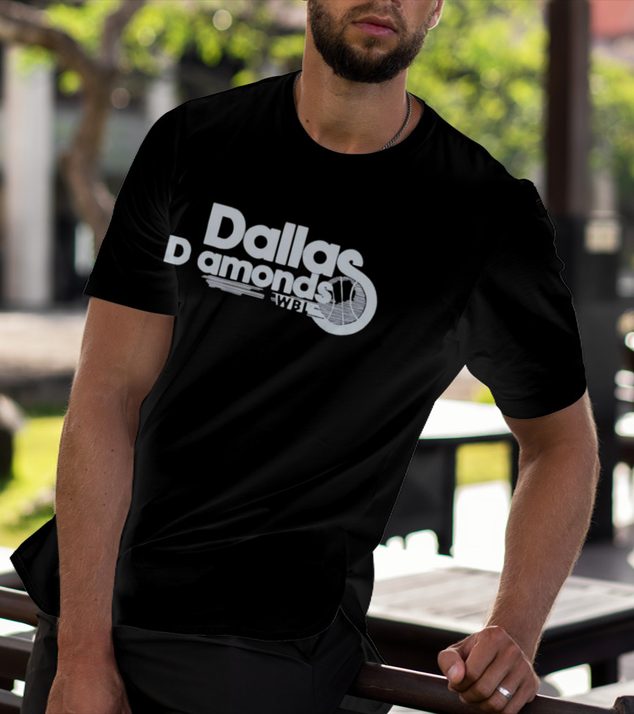 Dallas Diamonds Basketball Team WPBL 1978 T-Shirt