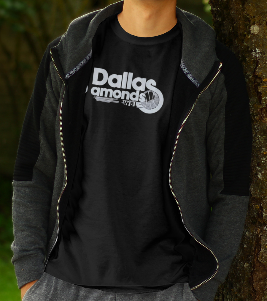 Dallas Diamonds Basketball Team WPBL 1978 T-Shirt