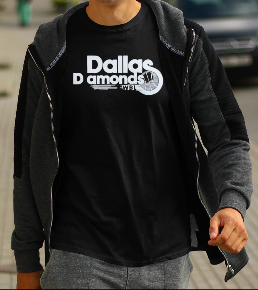 Dallas Diamonds Basketball Team WPBL 1978 T-Shirt