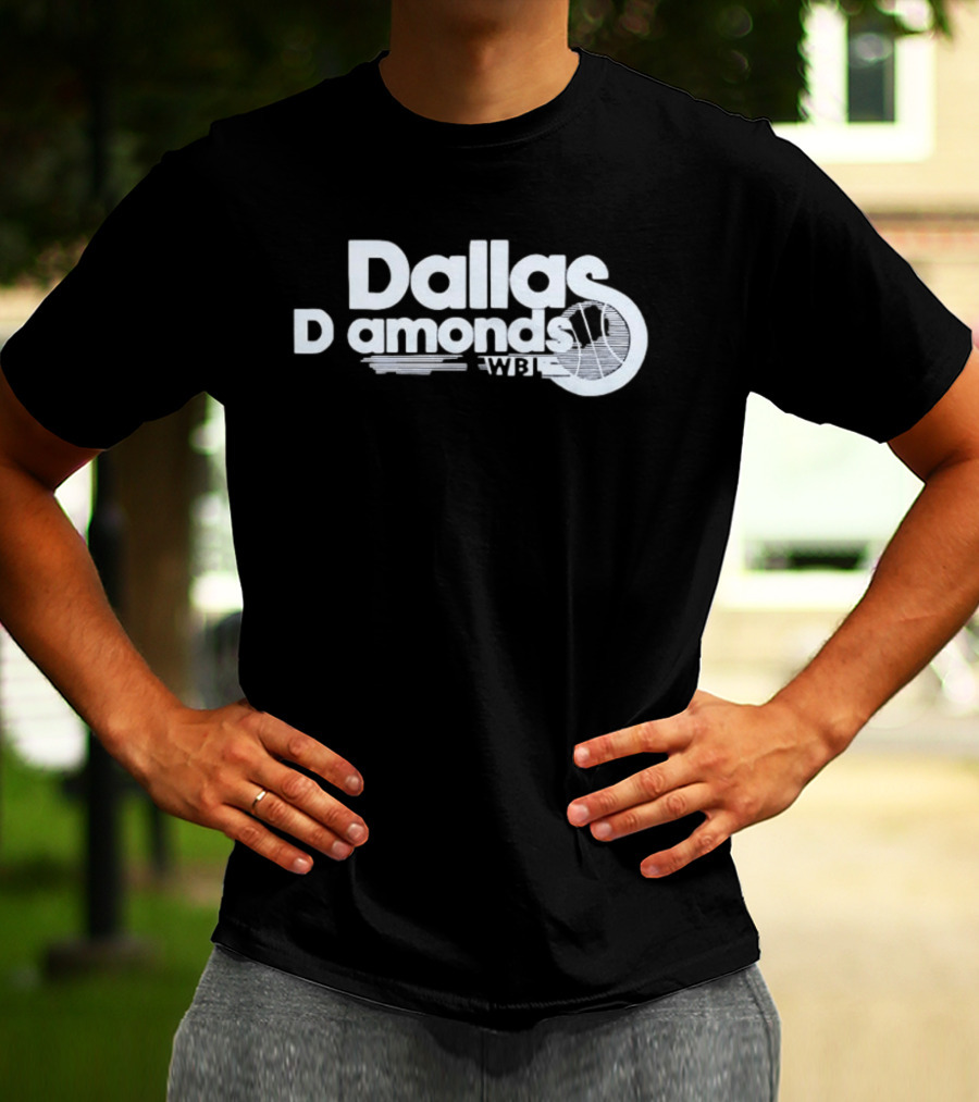 Dallas Diamonds Basketball Team WPBL 1978 T-Shirt