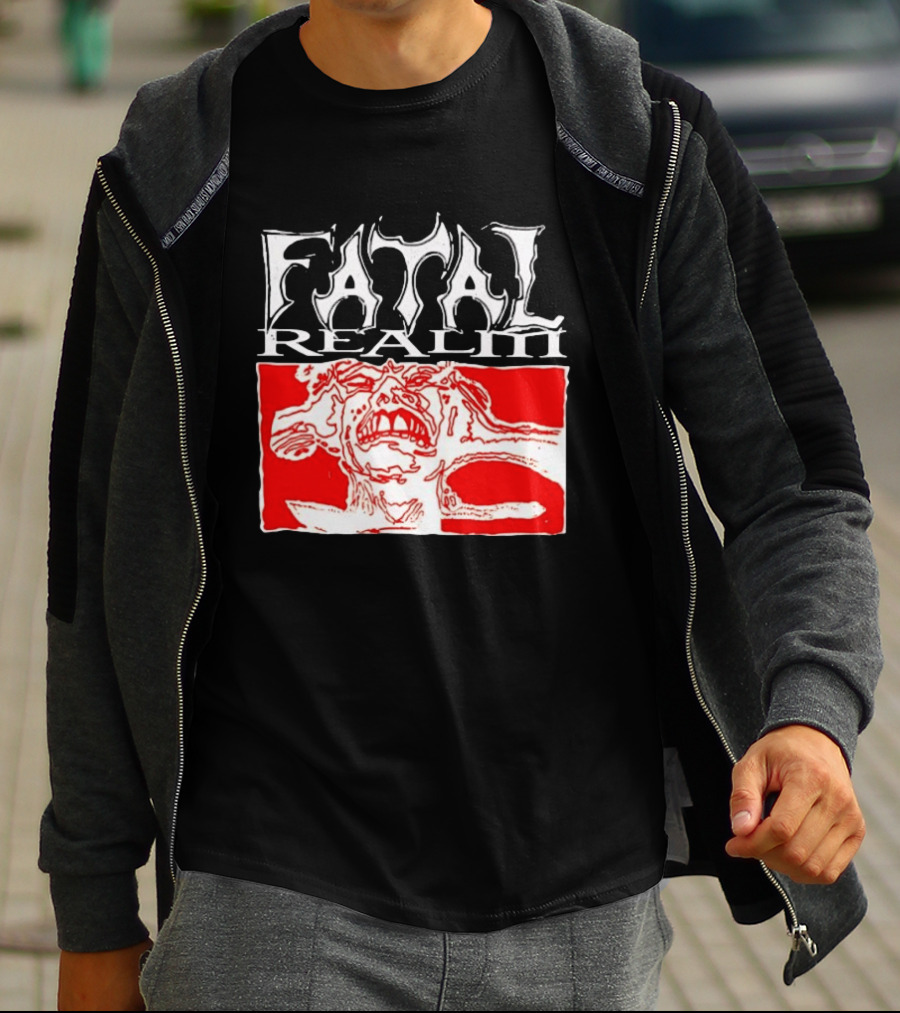 Fatal Reality Horror Scream T-Shirt