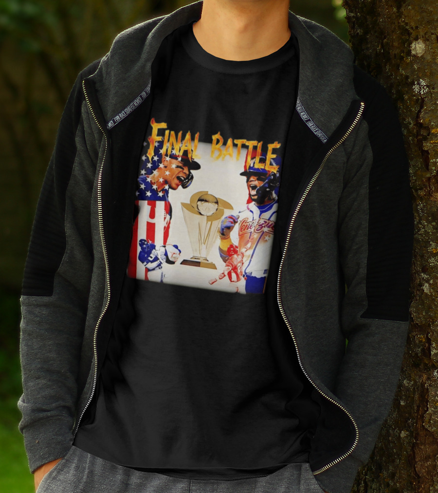 Final Battle USA Venezuela World Baseball Classic 2026 Championship Showdown T-Shirt