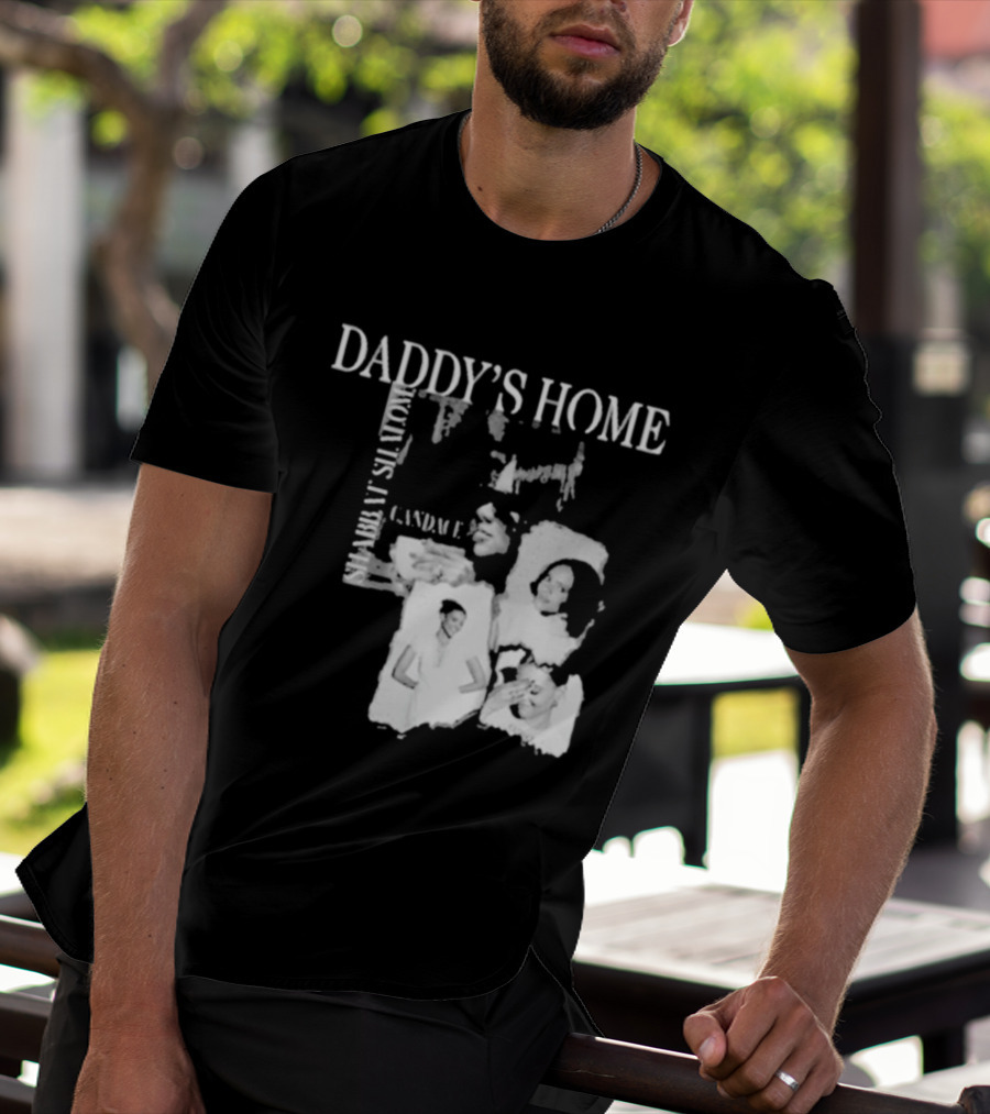 Daddy's Home Shabbat Shalom Family Moments T-Shirt