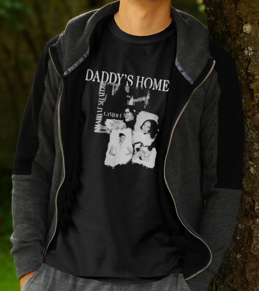 Daddy's Home Shabbat Shalom Family Moments T-Shirt