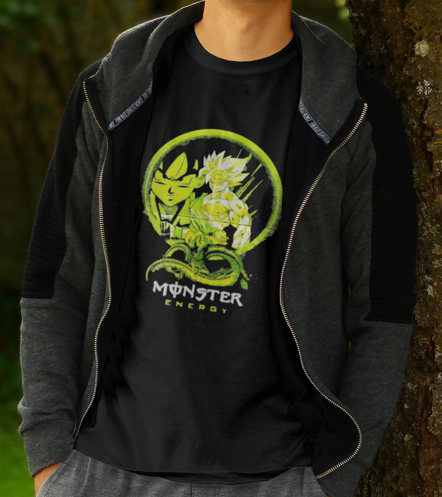 Songoku Dragon Ball Monster Energy Shenron Fusion T-Shirt