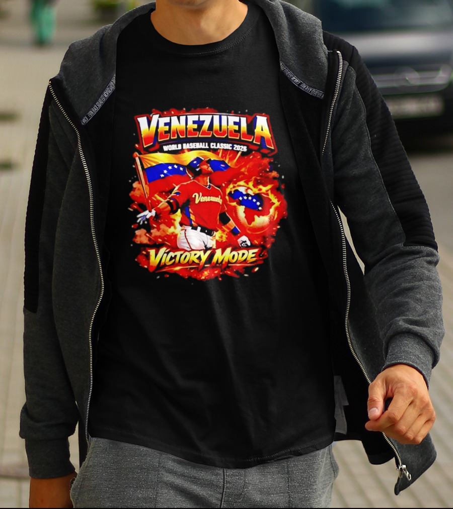 Venezuela World Baseball Classic 2026 Victory Mode T-Shirt