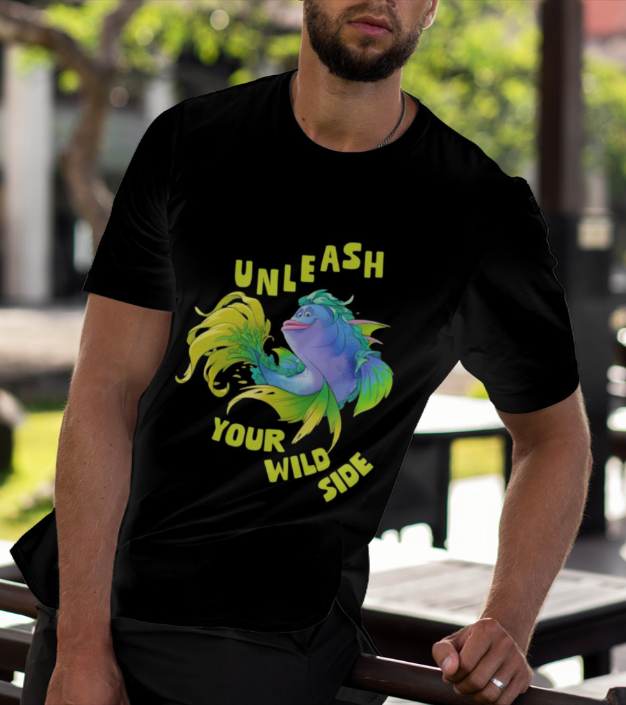 Unleash Your Wild Side Vibrant Fish Adventure T-Shirt