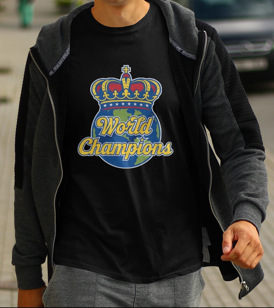 Venezuela Baseball 2026 World Baseball Classic World Champions King Of Baseball T-Shirt