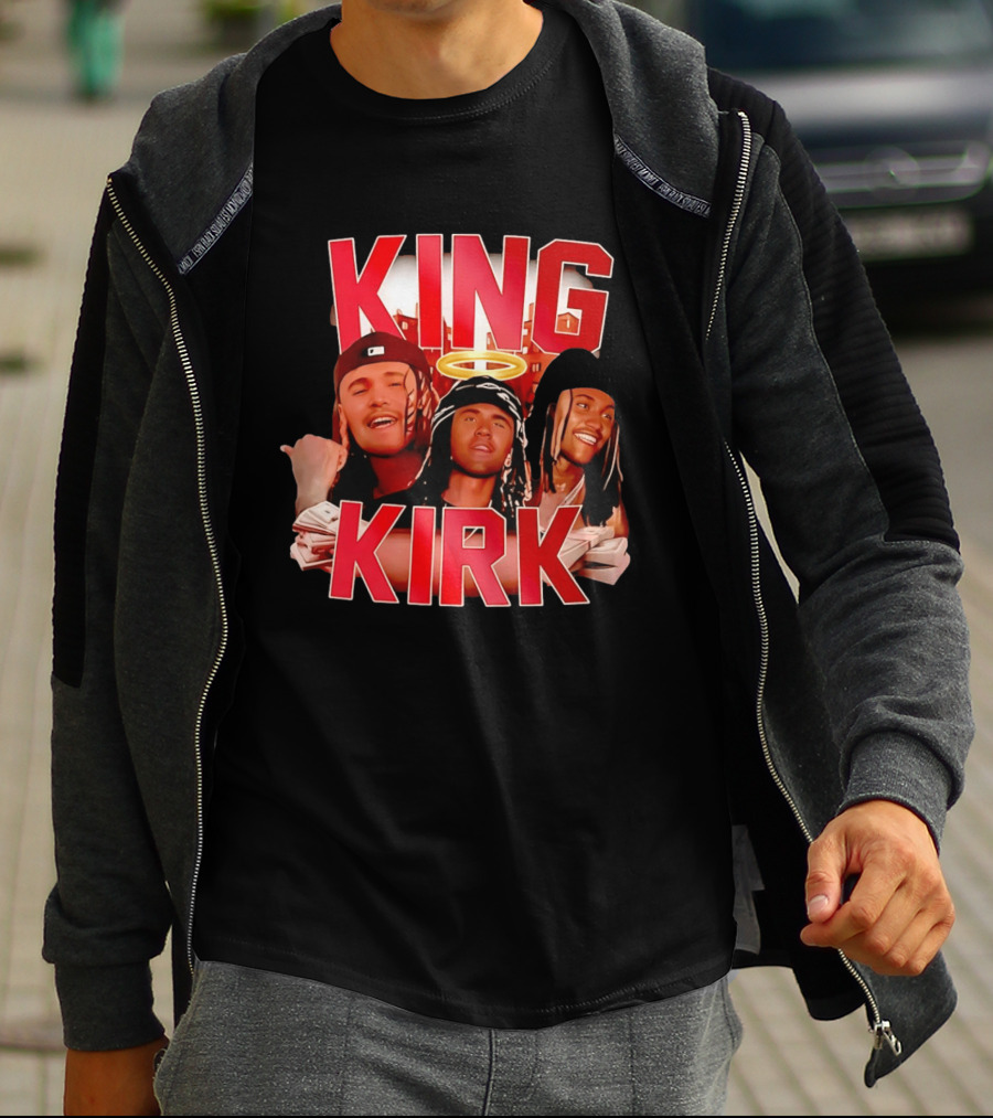 King Kirk Halo Three Expressions T-Shirt