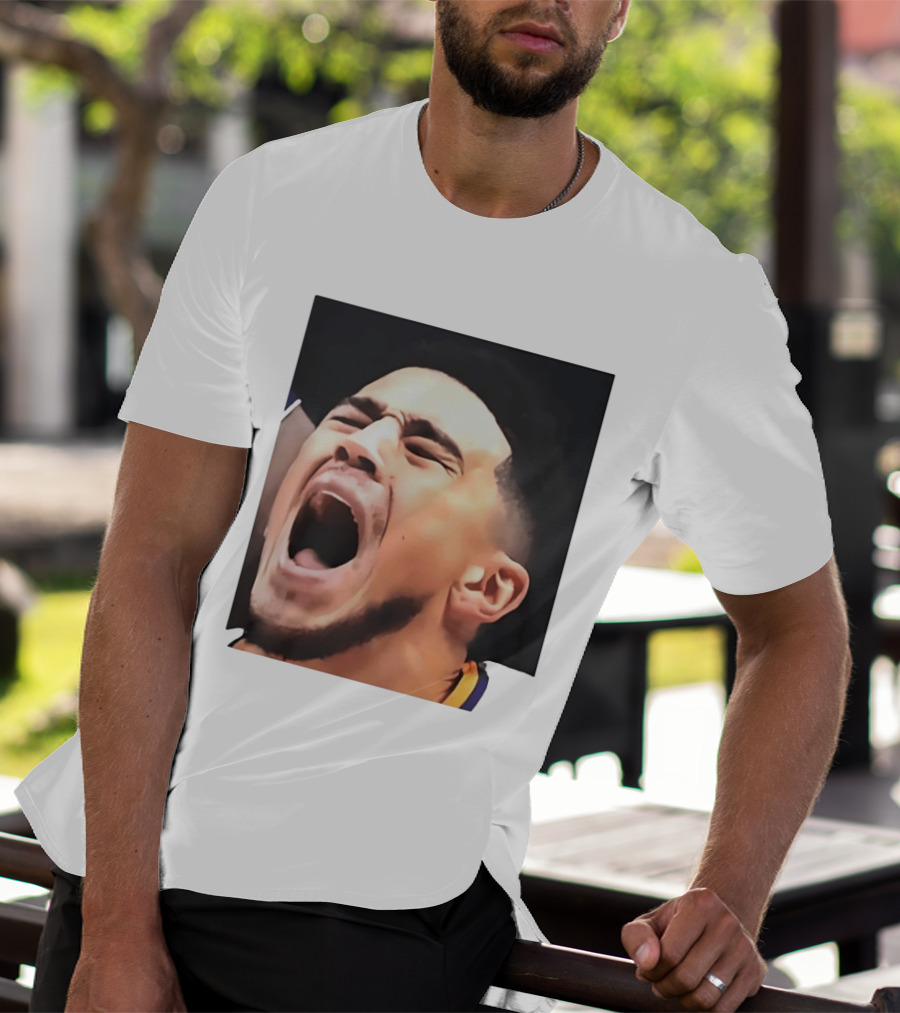 Phoenix Suns Devin Booker Big Face Basketball T-Shirt
