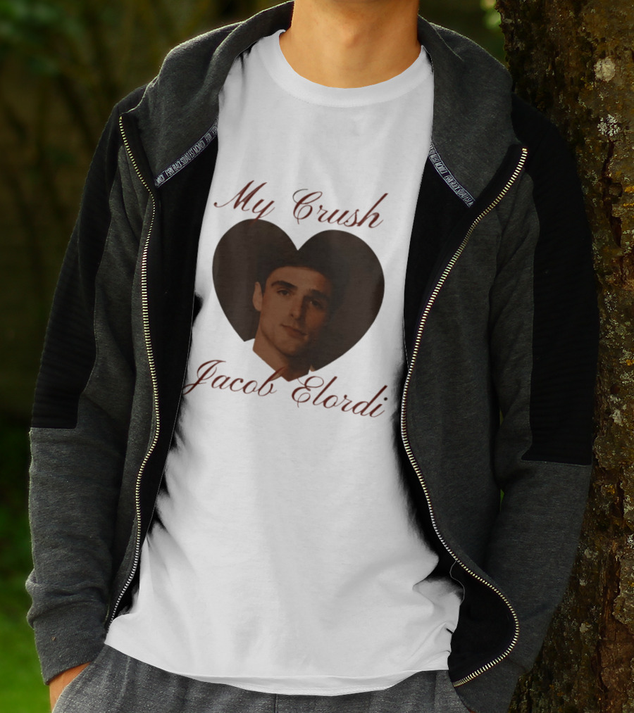 My Crush Jacob Elordi Heart T-Shirt