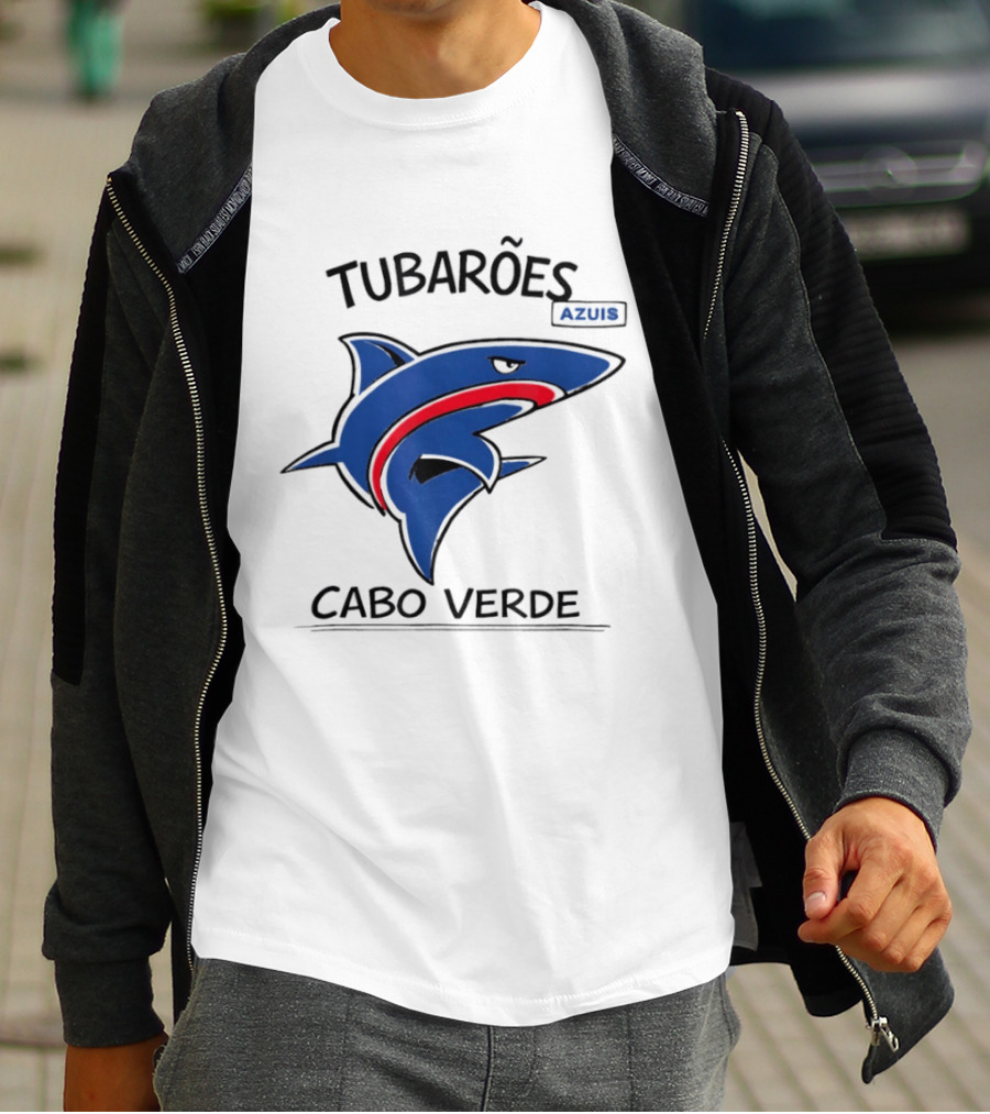Tubarões Azuis Cabo Verde Shark T-Shirt