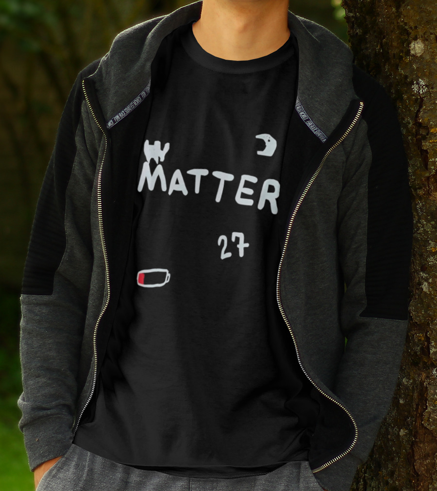 Matter Makers X Orm Kornnaphat Low Battery 27 Collaboration T-Shirt