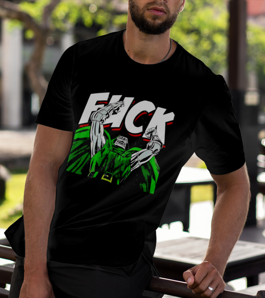 Doctor Doom Fuck Mavel Comics T-Shirt