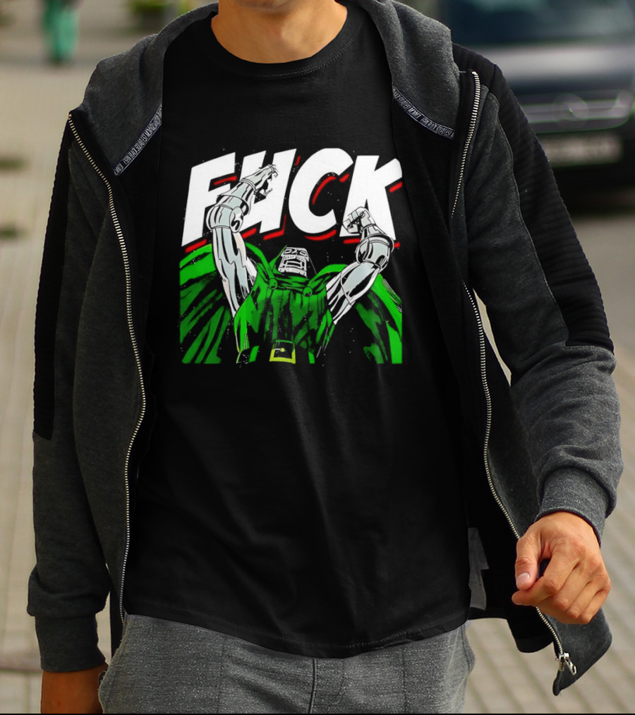 Doctor Doom Fuck Mavel Comics T-Shirt