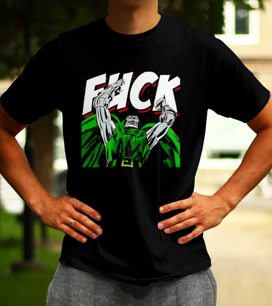 Doctor Doom Fuck Mavel Comics T-Shirt