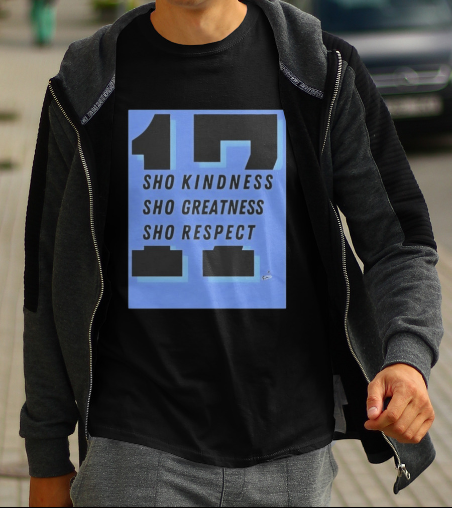 Shohei Ohtani 17 Sho Kindness Greatness Respect Dodgers T-Shirt