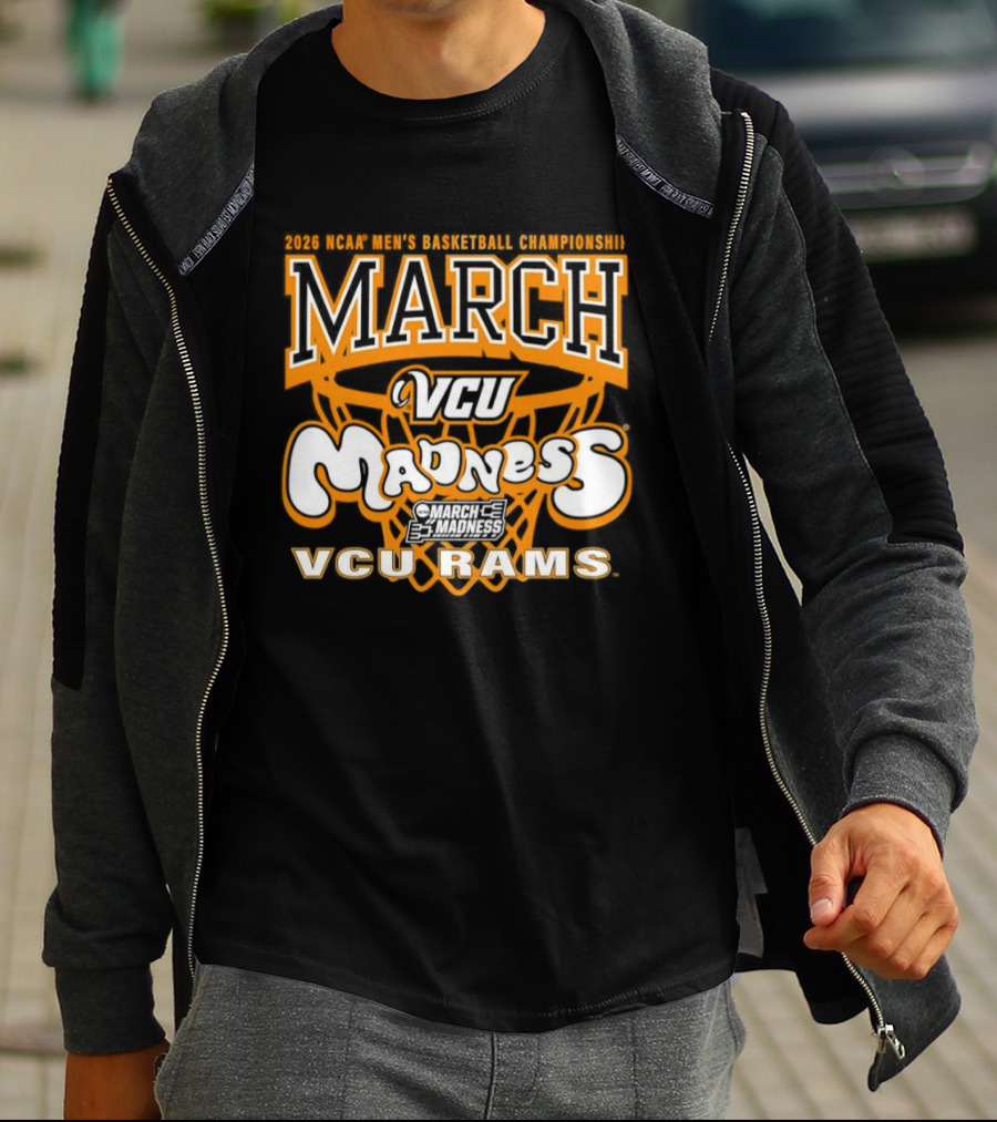 NCAA Basketball Championship 2026 VCU Rams March Madness T-Shirt