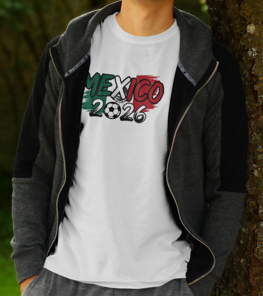 Mexico 2026 Soccer Fan Celebration National Team T-Shirt