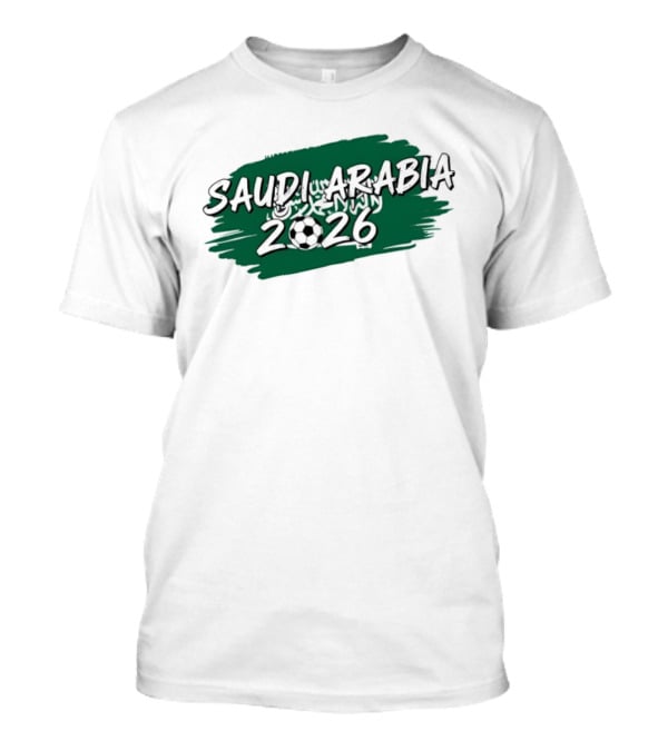 Saudi Arabia 2026 Soccerball T-Shirt