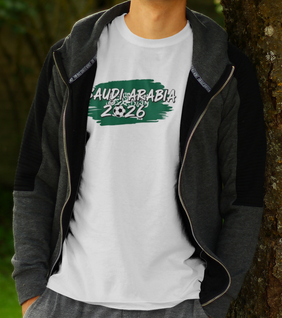 Saudi Arabia 2026 Soccerball T-Shirt